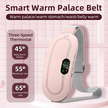 Smart Heating Belt for Period & Back Pain – وسادة حرارية ذكية لتخفيف آلام الدورة والظهر