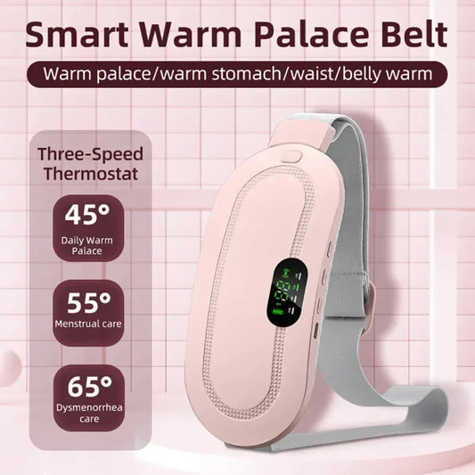 Smart Heating Belt for Period & Back Pain – وسادة حرارية ذكية لتخفيف آلام الدورة والظهر