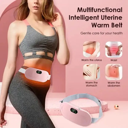Smart Heating Belt for Period & Back Pain – وسادة حرارية ذكية لتخفيف آلام الدورة والظهر